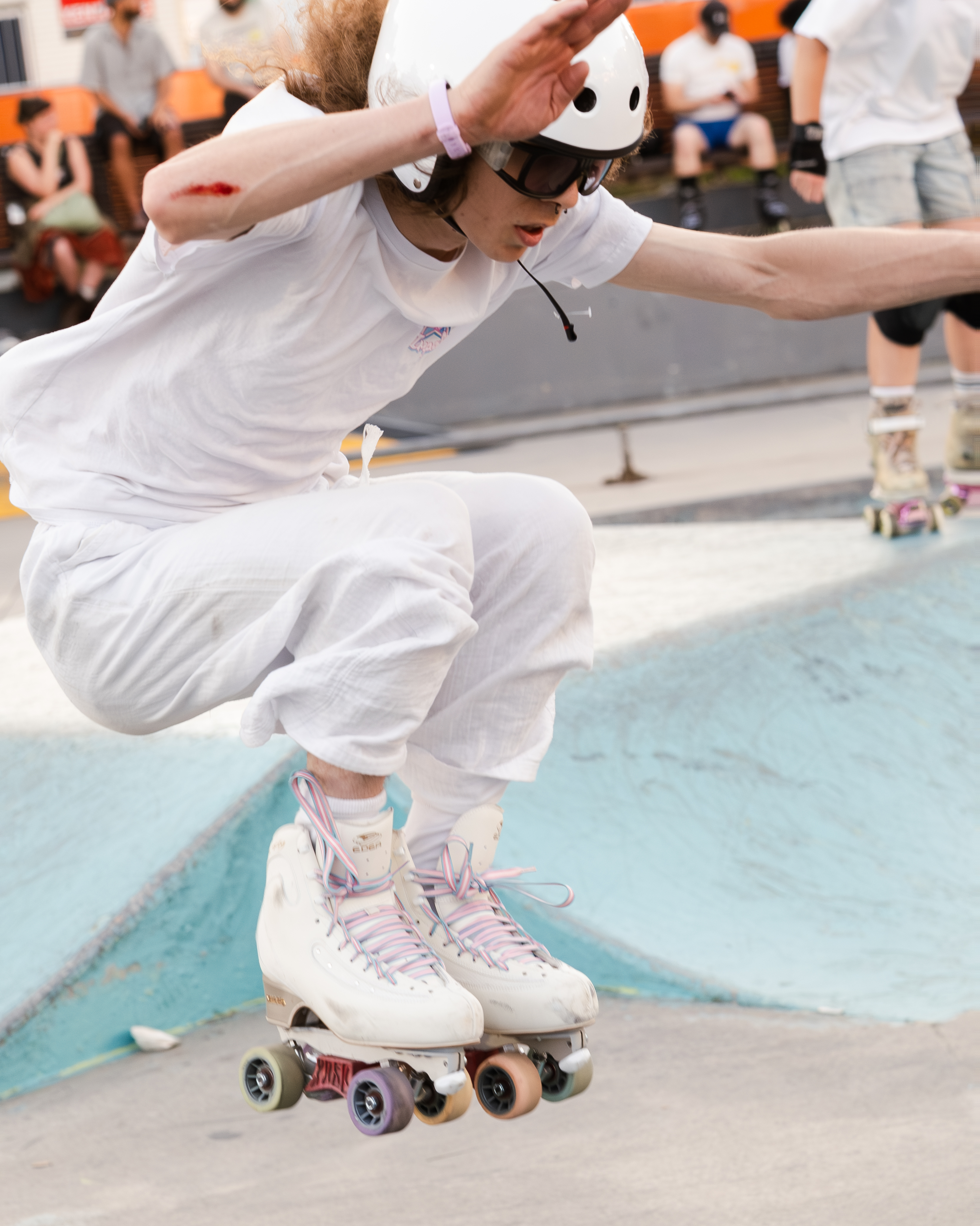 Competitive rollerskater Beaudi (2026)