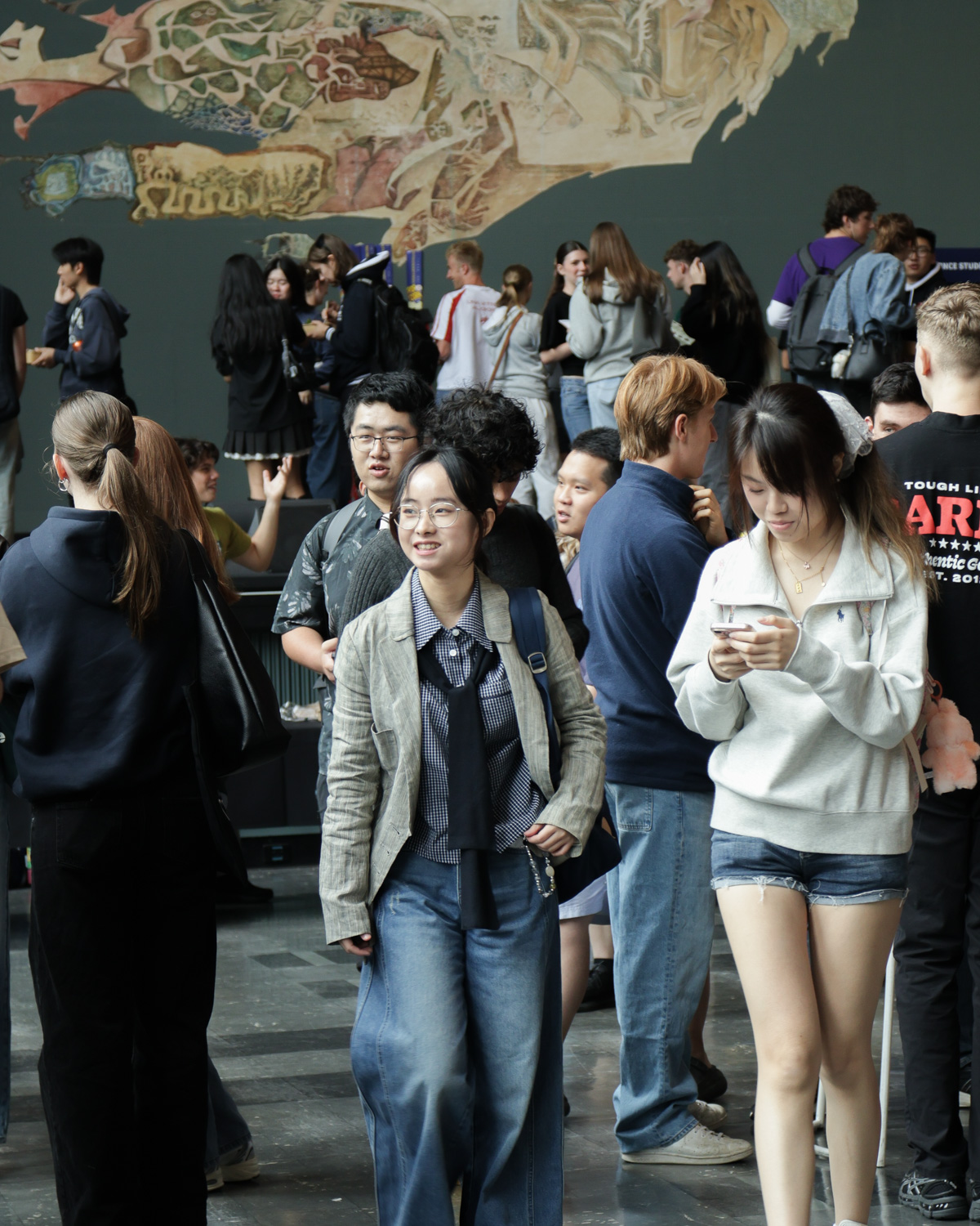 Candid shot of Science student expo at UniMelb (2026)