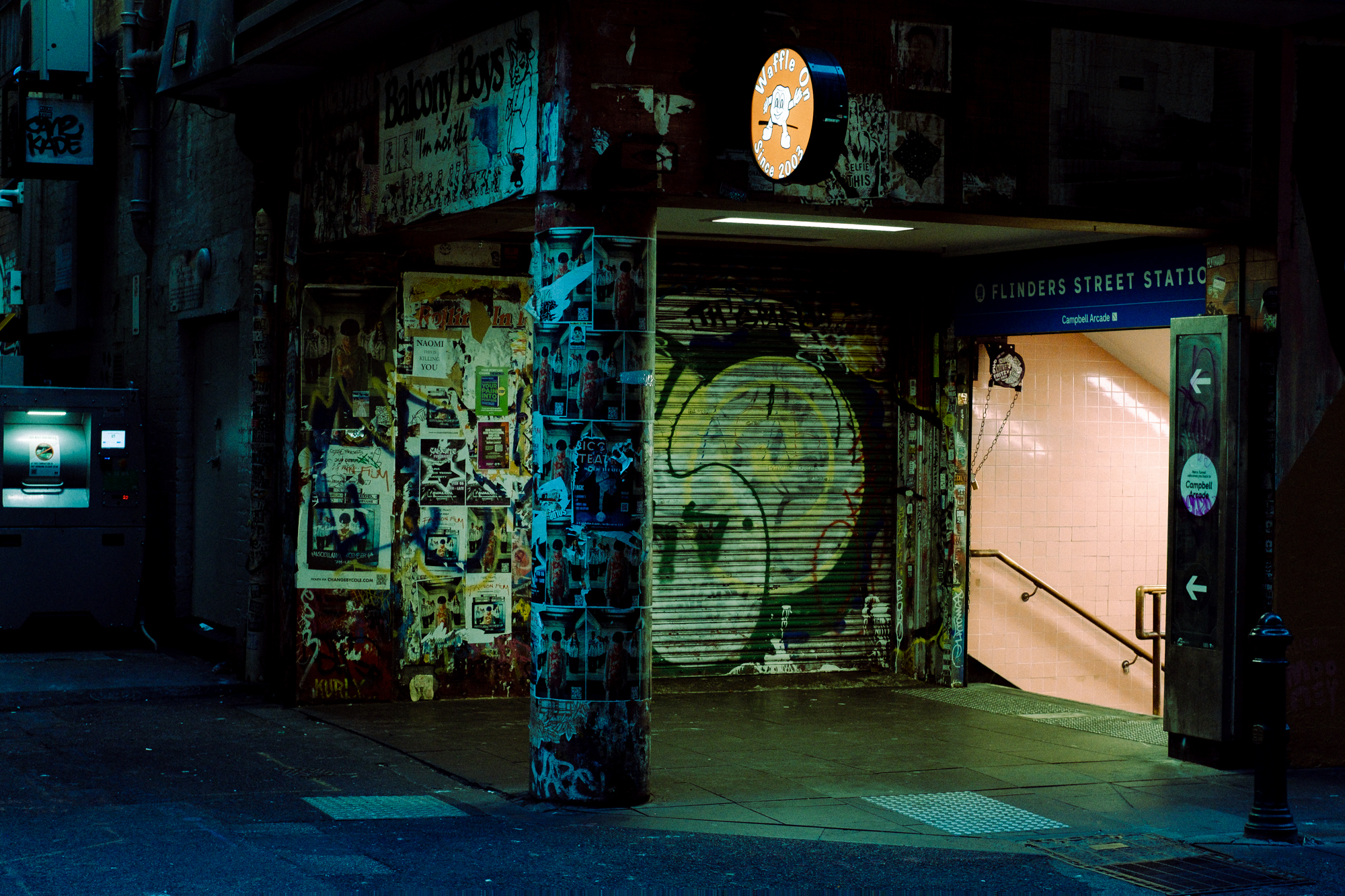 Campbell Arcade walkway